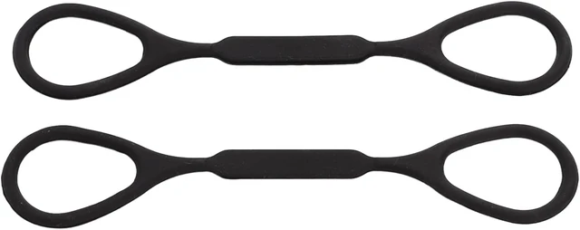 Alt view image 2 of 7 - LICAEVEY 2PCS Silicone Trumpet Slide Stopper Rings for Wind