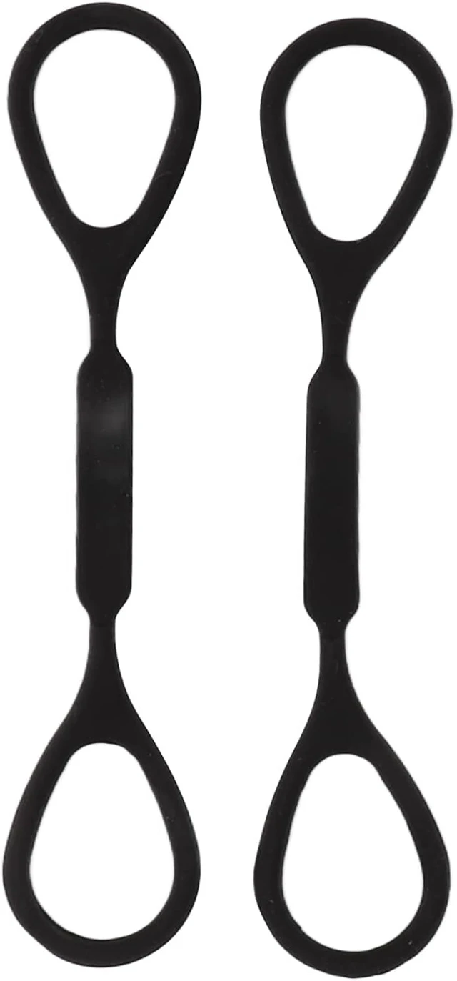 Alt view image 3 of 7 - LICAEVEY 2PCS Silicone Trumpet Slide Stopper Rings for Wind