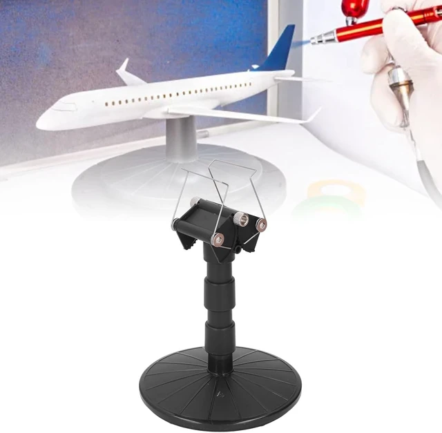 Alt view image 4 of 7 - Spray Work Painting Stand, Paint Spraying Turntable Adjustable Height, Spring Width, Spray Work Painting Turn Table Stand for Easy Spray Painting