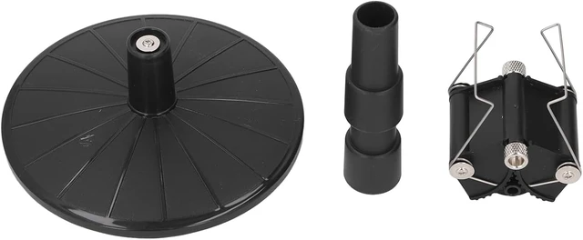 Alt view image 7 of 7 - Spray Work Painting Stand, Paint Spraying Turntable Adjustable Height, Spring Width, Spray Work Painting Turn Table Stand for Easy Spray Painting