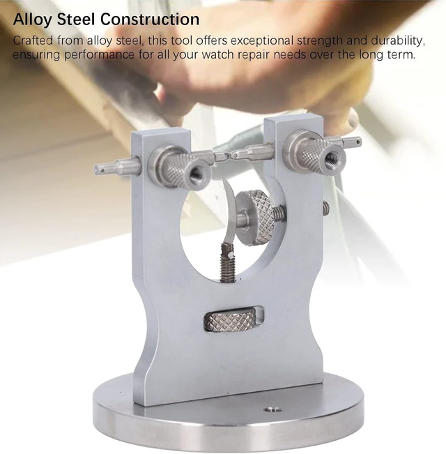 Alt view image 4 of 7 - LICAEVEY Alloy Steel Balance Wheel Truing Caliper, Precision Watchmaker Correction Tool for Escapement Adjustment, Durable Repair Clamp