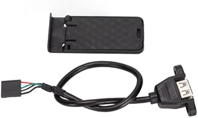 Alt view image 7 of 7 - LICAEVEY Portable Monitor, 3.5in USB Mini Screen, CPU Hardware Temperature Monitor Type C Sub Screen, PC Temperature Display Screen for Computer Case, Displays Computer Network