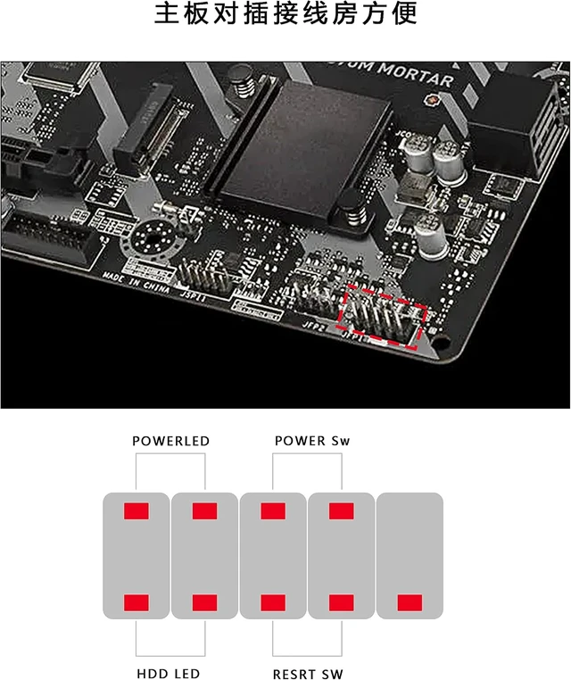 Alt view image 4 of 7 - XMSJSIY Chassis Switch Host Metal Button Computer Host Switch Cable-(12mm)