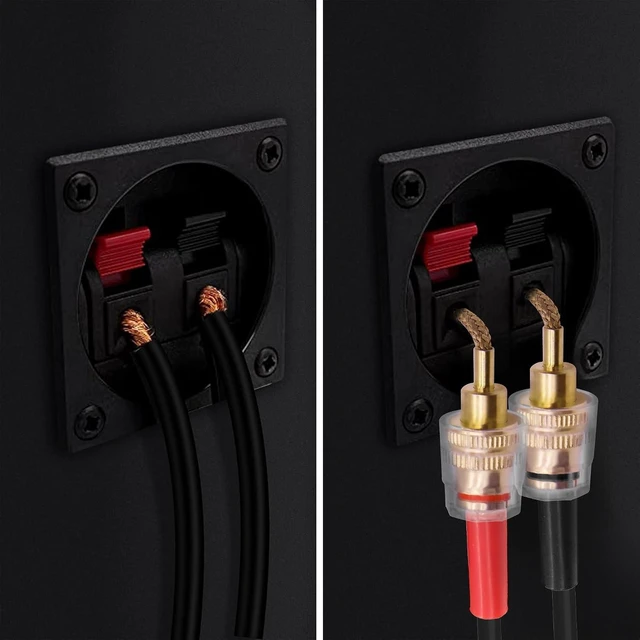 Alt view image 6 of 7 - XMSJSIY Flex Pin Banana Plug 4mm Female to Braided 2mm Connector- 2 Pairs