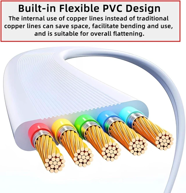 Alt view image 7 of 7 - chenyang USB C Retractable Charging Cable, 4 Fixed Lengths USB 2.0 Type C to C PD 240W Fast Charging 480Mbps Data Transfer Extension Cable Black