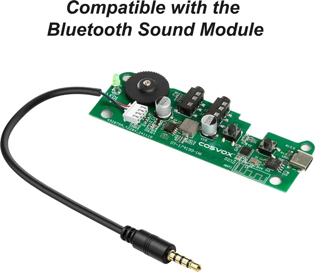 Alt view image 5 of 7 - XMSJSIY 1/8" 3.5mm TRRS to XH2.54 4Pin Terminal Male to Female