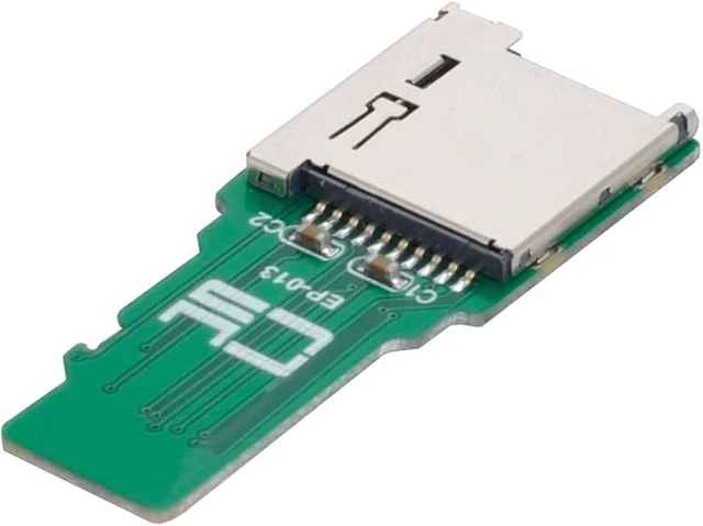 Alt view image 6 of 7 - Chenyang TF Micro SD Card Male Extender to TF Card Female Extension Adapter PCBA SD/SDHC/SDXC UHS-III UHS-3 UHS-2
