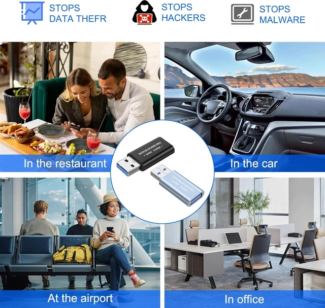 Alt view image 6 of 7 - XMSJSIY USB Data Blocker USB Type-A 3.0 Data Defender - 2PCS