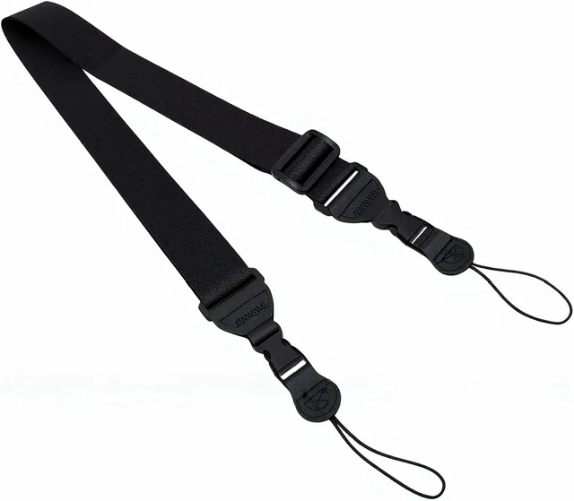 Alt view image 2 of 6 - LICAEVEY Nylon Shoulder Strap with Arrow Storage Case Buckles, Adjustable Camera Strap for Tablet Laptop Telescope Case, 60 115CM Comfortable Wide for Heavy Load, Universal