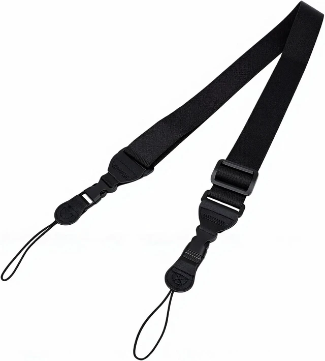 Alt view image 3 of 6 - LICAEVEY Nylon Shoulder Strap with Arrow Storage Case Buckles, Adjustable Camera Strap for Tablet Laptop Telescope Case, 60 115CM Comfortable Wide for Heavy Load, Universal