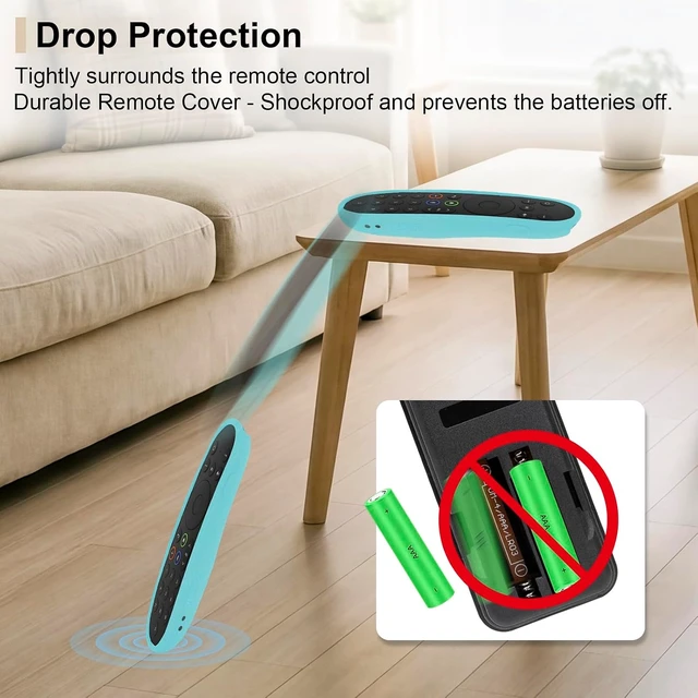 Alt view image 6 of 7 - Protective Silicone Case for XR100 Xfinity Xumo Stream Box Remote