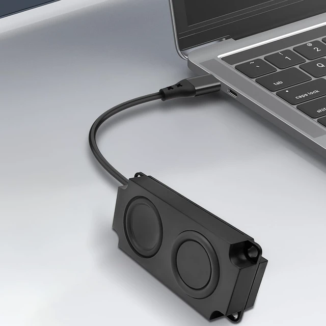 Alt view image 6 of 7 - XMSJSIY USB Type C Computer Speaker Laptop Speaker 3W