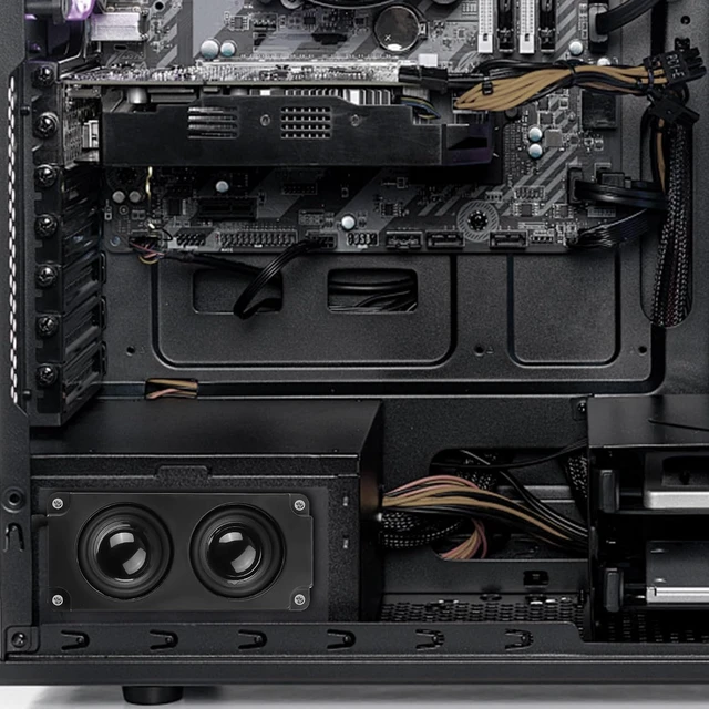 Alt view image 7 of 7 - XMSJSIY Motherboard Speaker Internal USB PC Computer Speaker 9 Pin