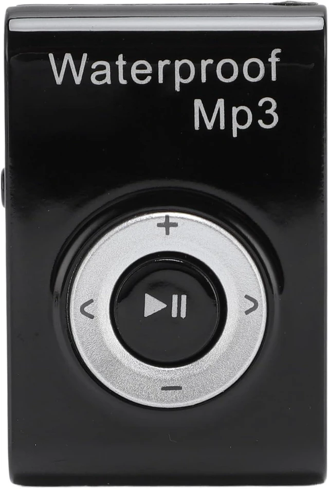 Main image of Water Proof IPX8 MP3 Music Player, Portable Underwater Player with Wired Headphones for Swimming with Music, Podcasts (Black)