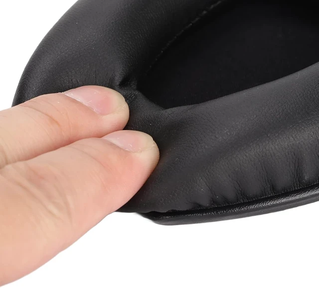 Alt view image 4 of 7 - LICAEVEY Replacement Ear Pads, High Elasticity Comfortable Protein Leather Memory Foam for HDR RS165 RS175 RS185 RS195, Wireless Headphones Improve Sound Quality Long Term Wear