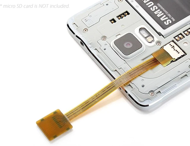 Alt view image 2 of 7 - chenyang Micro SD TF Memory Card Kit TF Male to Female Soft Flat FPC Extension Cable 10cm