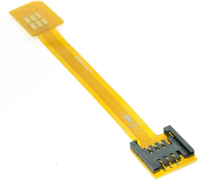 Alt view image 7 of 7 - chenyang Micro SD TF Memory Card Kit TF Male to Female Soft Flat FPC Extension Cable 10cm