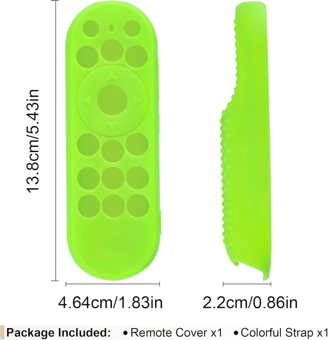 Alt view image 3 of 7 - Silicone Remote Case for ONN/VIZIO XRT290 WRT290 XRT29X Remote