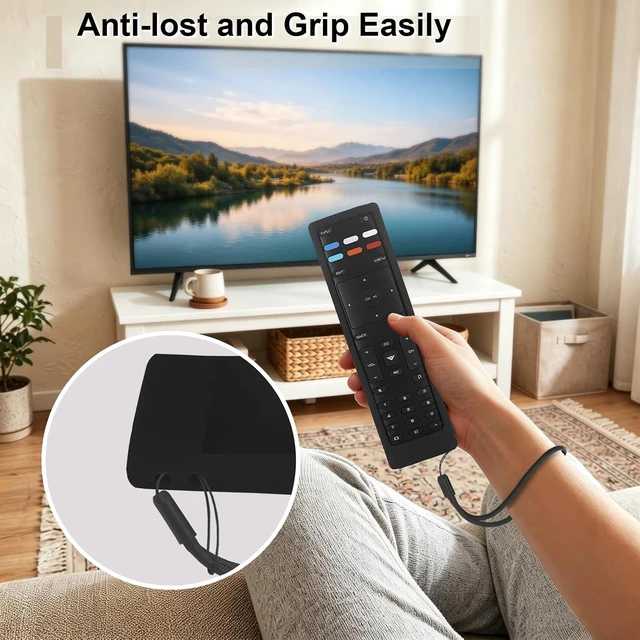 Alt view image 7 of 7 - Silicone Case for Vizio XRT136 / XRT140 Smart TV Remote Control