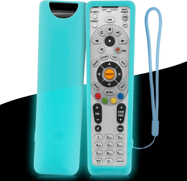 Main image of Luminous Blue Silicone Case for DirecTV RC64 RC65 RC65X RC66RX RC66 Remote
