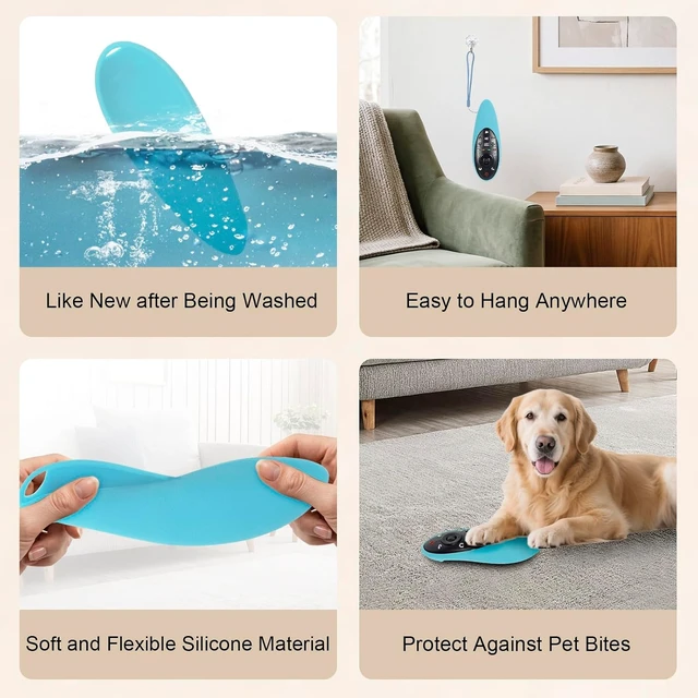Alt view image 5 of 7 - Protective Silicone Remote Cover for LG AN-MR500G Magic Remote