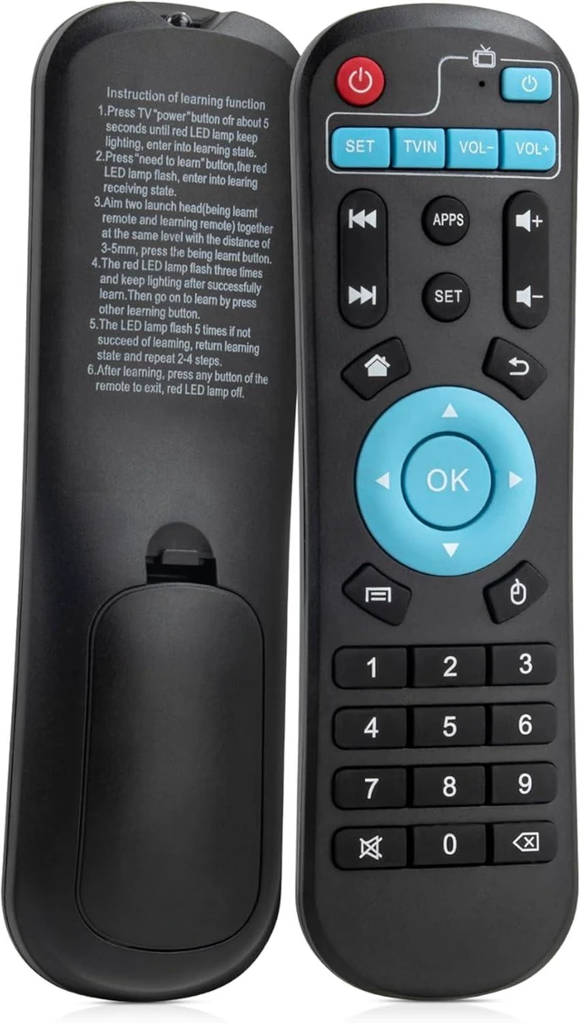 Main image of Replacement Remote Control Compatible with Android Smart TV Box T95 Series