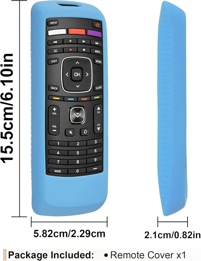 Alt view image 2 of 7 - Protective Silicone Case for Vizio XRT112 Remote Control