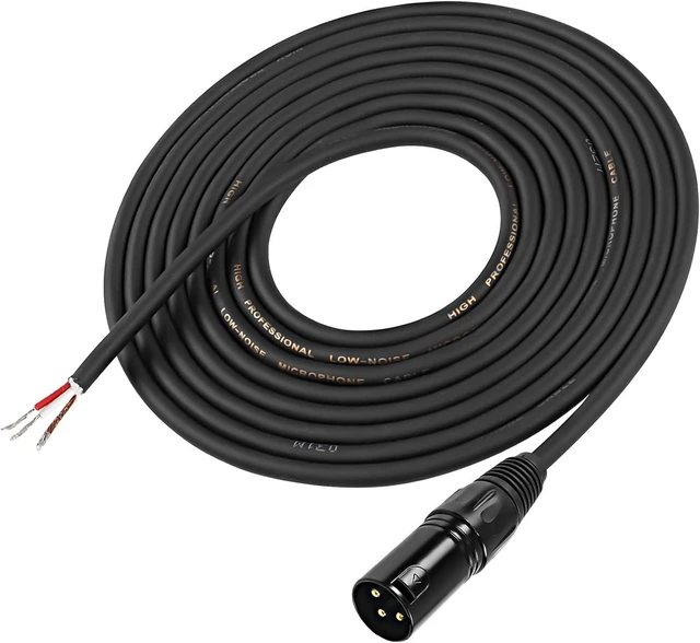 Main image of XMSJSIY XLR Microphone Cable Pigtail Bare Wire 3Pin XLR Male Speaker Cable