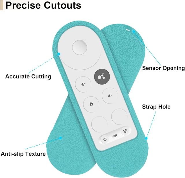 Alt view image 4 of 7 - Silicone Case for Chromecast with Google TV HD 2022 / 4K 2020 Voice Remote