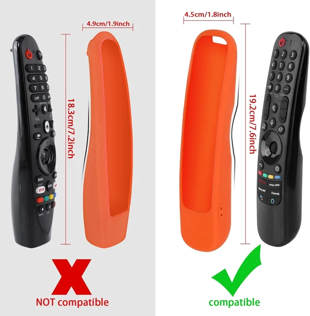 Alt view image 2 of 7 - Protective Silicone Case for LG MR24GA MR23GA MR22GN MR21GA Remote