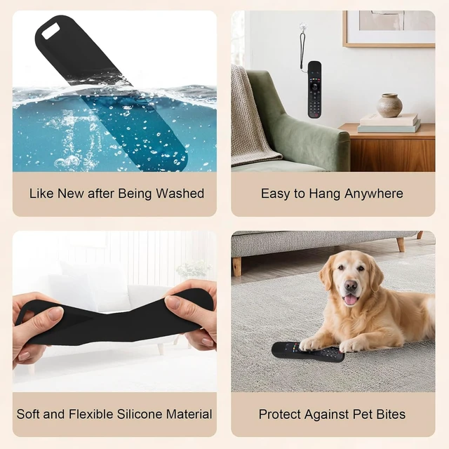 Alt view image 5 of 7 - Protective Silicone Case for LG MR24GA MR23GA MR22GN MR21GA Remote