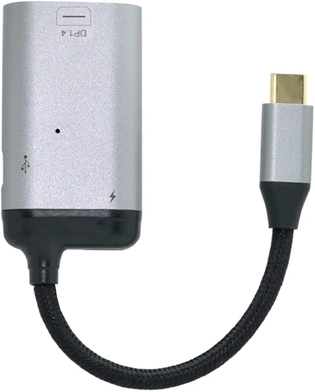 Alt view image 5 of 7 - chenyang USB C HUB,USB C to Mini Displayport/USB C Data/PD 65W Fast Charging 3 in 1 Multiport Adapter Support Display/Data/Charging Working at The Same time