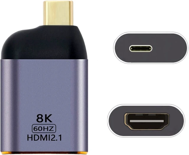Alt view image 6 of 7 - ChenYang CY USB4 USB-C Type-C Male Source to HDMI 2.0 Female Display 8K 60HZ UHD 4K HDMI Monitor Adapter