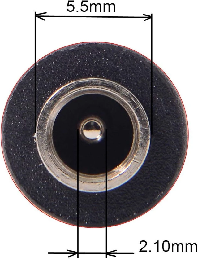 Alt view image 6 of 7 - cablecc DC Jack Input to USB-C Type-C Power Plug Charge Adapter for Laptop Phone (5.5 * 2.1mm)