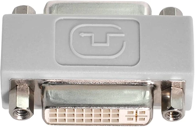 Alt view image 5 of 7 - cablecc DVI 24+5 Female to DVI 24+5 Female Video Converter Adapter 180d Extender