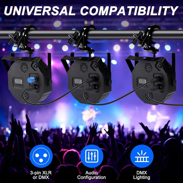 Alt view image 7 of 7 - XMSJSIY 3 Pin XLR DMX Terminator 120 Ohm XLR Male Signal Termination -2 PCS