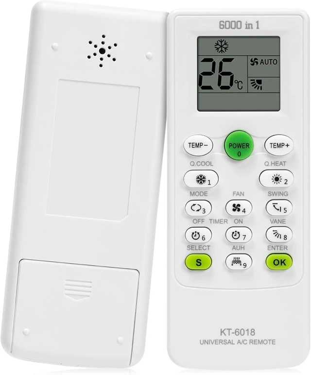 Main image of Universal Air Conditioner Remote Control 6000 in 1 for Multiple A/C Brands