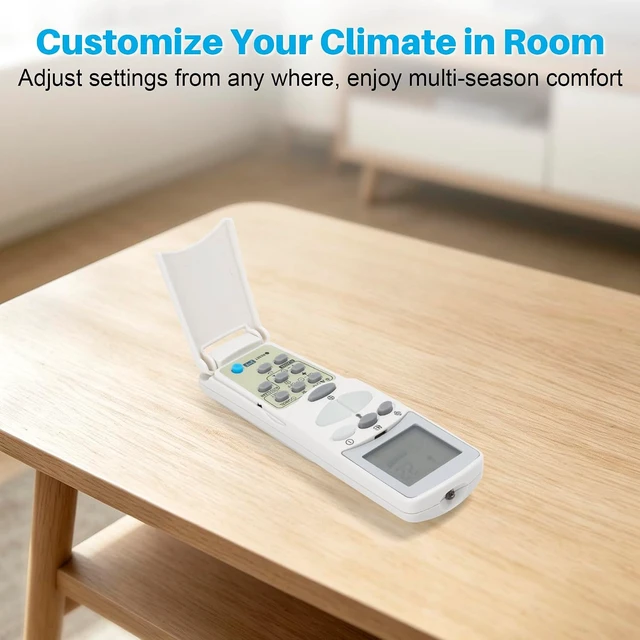 Alt view image 6 of 7 - Air Conditioner Remote Control Replacement for LG AC Air Conditioner