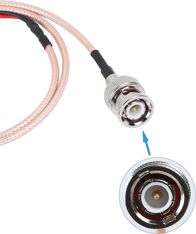 Alt view image 2 of 7 - XMSJSIY BNC Male to Dupont Wire Test Leads Cable Connector Adapter