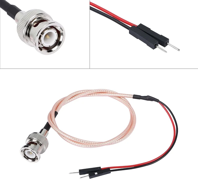 Alt view image 4 of 7 - XMSJSIY BNC Male to Dupont Wire Test Leads Cable Connector Adapter