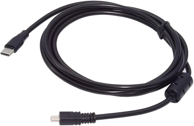 Main image of cablecc 5V 2.5W Type-C USB-C Host to 8P Mini Data Power Camera Cable for Coolpix UC-E6 UC-E16 UC-E17 DSC-W DMC-S EX-Z 1.5M