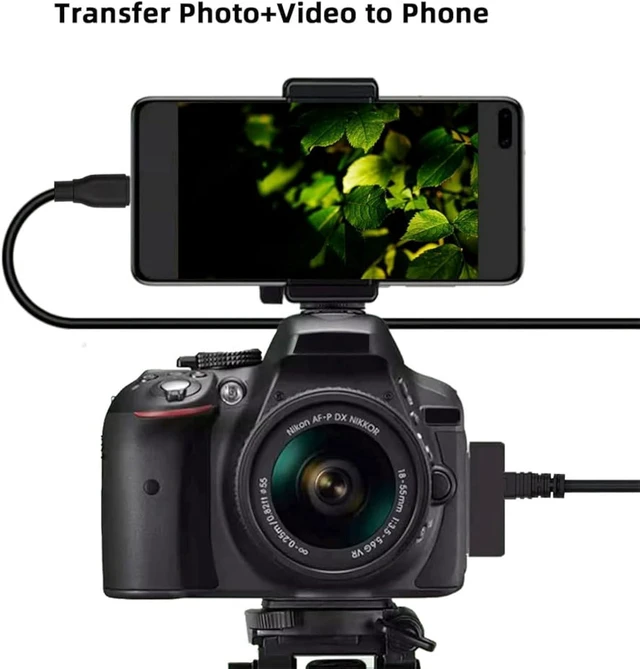 Alt view image 6 of 7 - cablecc 5V 2.5W Type-C USB-C Host to 8P Mini Data Power Camera Cable for Coolpix UC-E6 UC-E16 UC-E17 DSC-W DMC-S EX-Z 1.5M