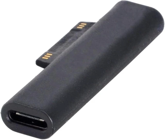 Alt view image 7 of 7 - cablecc DC 15V Type-C USB-C Female to Surface Pro3 Pro4 Pro5 Pro6 Book Pro Charge Cable for Laptop