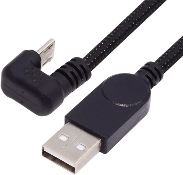 Main image of chenyang USB to Micro USB Cable,USB 2.0 Male to Micro USB 5Pin Male 180 Degree U Shape Angled Charge Data Transfer Extension Cable 1.5M