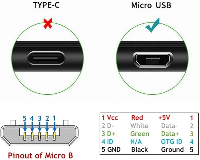 Alt view image 2 of 7 - cablecc 5Pin Ultra Slim Flat Data Micro USB2.0 Male to Micro USB Male Charge Cable 16cm Down to Up Angle 90 Degree Connector