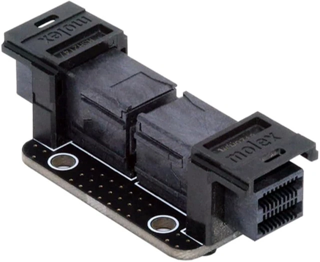 Main image of cablecc Mini SAS HD PCI-Express 4.0 SFF-8643 Female to SFF-8643 Female PCBA Coupler Extender Adapter