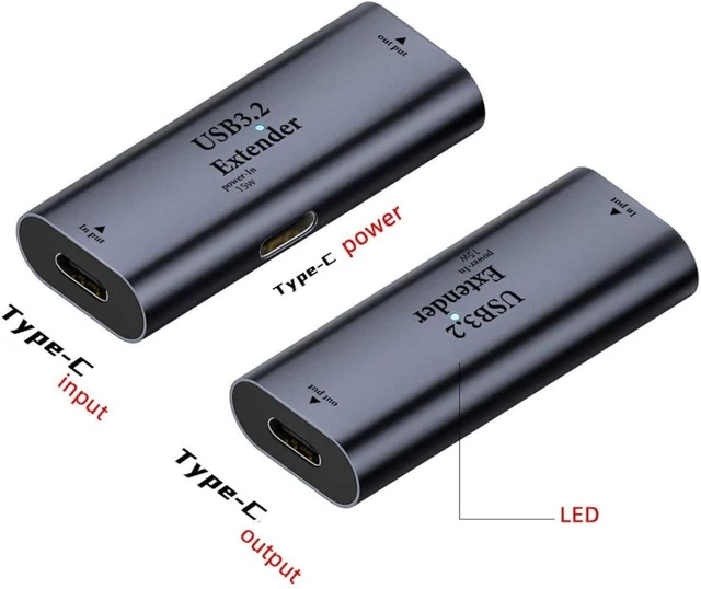 Alt view image 2 of 7 - chenyang USB C Active Connector USB C Female to Female with Extender Chipset Repeater Adapter