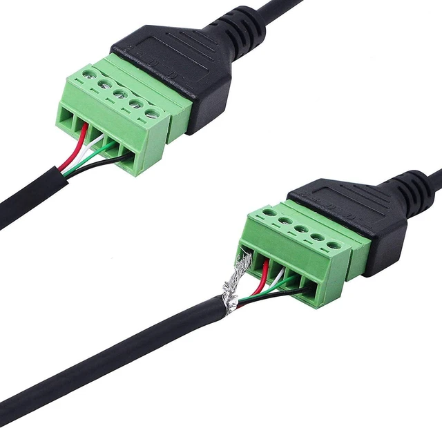 Alt view image 5 of 7 - XMSJSIY RJ45 8P8C Female to 8 Pin Screw Terminal Adaptor, Cat5/6/7 Ethernet Extender, CCTV DVR Network Signal Extension