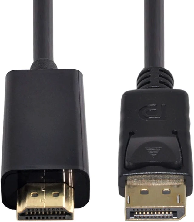 Alt view image 3 of 7 - chenyang DisplayPort to HDMI Display Cable,Gold-Plated DisplayPort Male to HDMI Male Uni-Directional Adapter 1920x1200 1080P 6ft