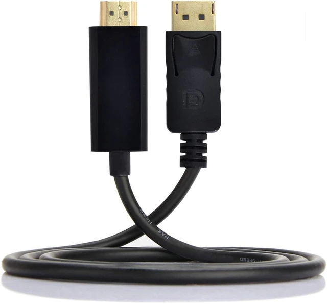 Alt view image 5 of 7 - chenyang DisplayPort to HDMI Display Cable,Gold-Plated DisplayPort Male to HDMI Male Uni-Directional Adapter 1920x1200 1080P 6ft